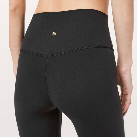 NWT Lululemon Lunar New Year Gold Logo Limited Edition Align Legging II 25” - Picture 2 of 9